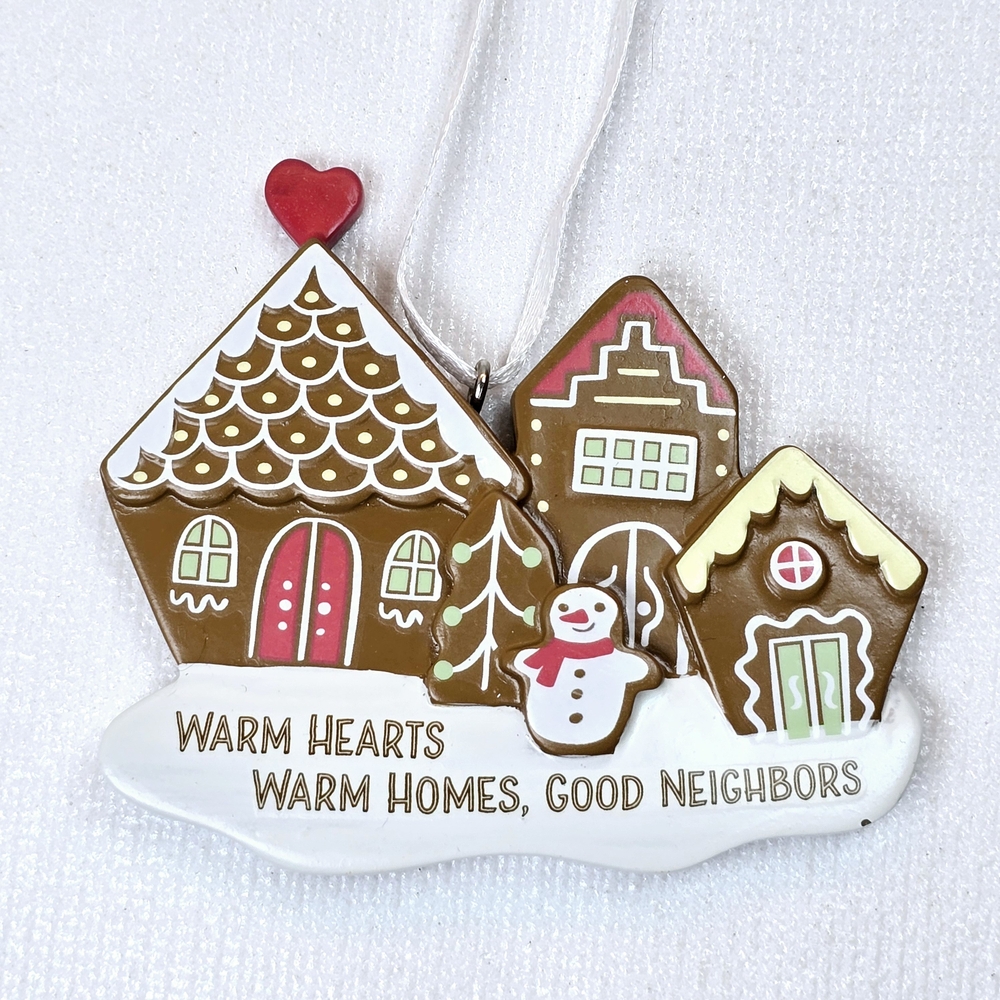 Charming Holiday Gingerbread House Ornament